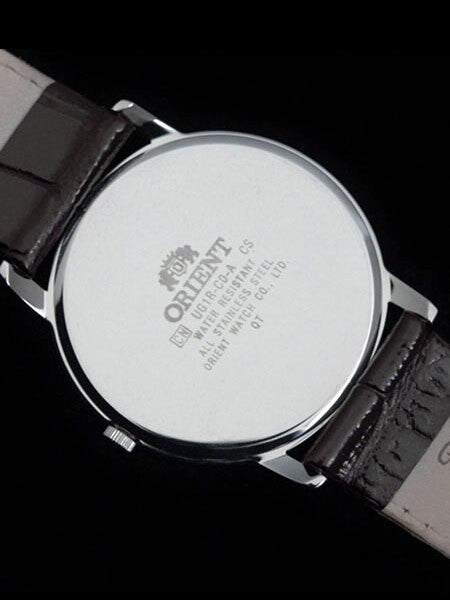 Orient Capital 2 Quartz Analog Dress Watch with Day and Date #UG1R008B