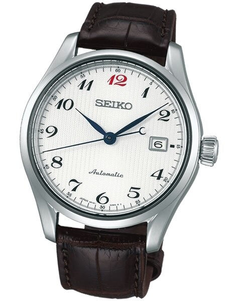 Scratch and Dent - Seiko Presage Automatic Dress Watch with White Dial and Sapphire Crystal #SARX041