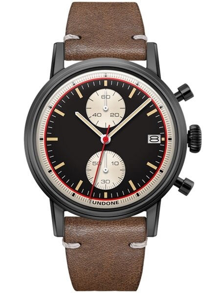 Undone Auta Two-Eye, MechaQuartz Chronograph with 60-Minute Stopwatch #Auta