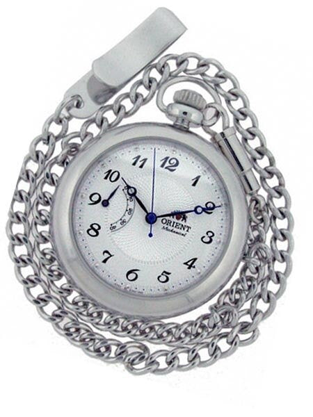 Orient Hand Winding Pocket Watch with Power Reserve Meter #CDD00001W
