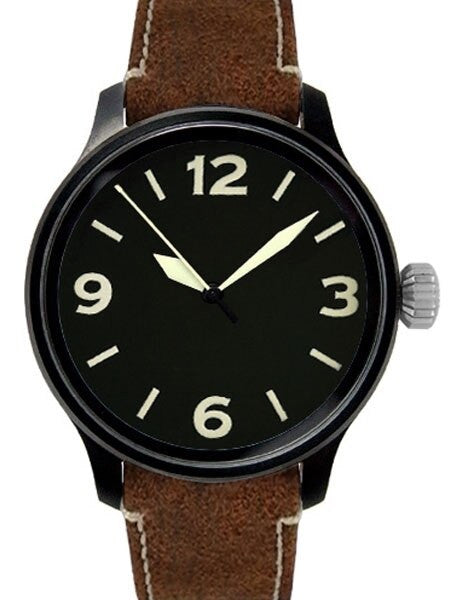Aristo 42mm Aviator Swiss Automatic Watch with Sapphire Crystal #0H09