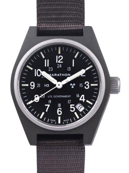 Marathon Swiss Made Quartz Military General Purpose Watch with Tritium Illumination #WW194015SG