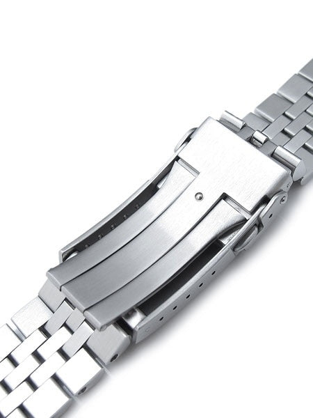 Strapcode 22mm Super-J Louis watch band for Orient Kamasu #SS221820B113