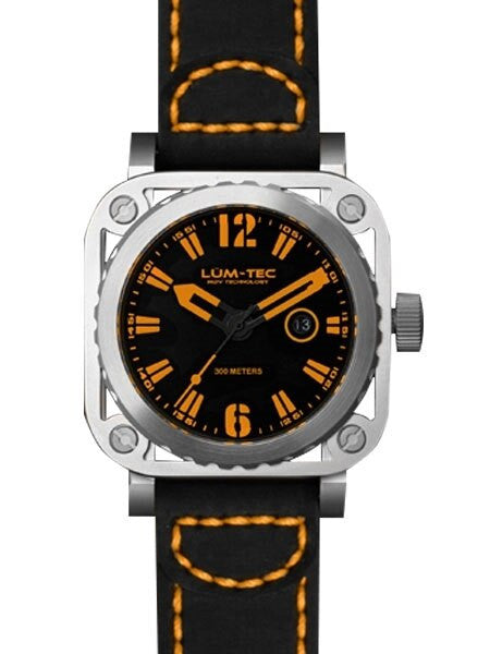 Lum-Tec G3 Watch with Sapphire Crystal and Skeletal Case Design #G3