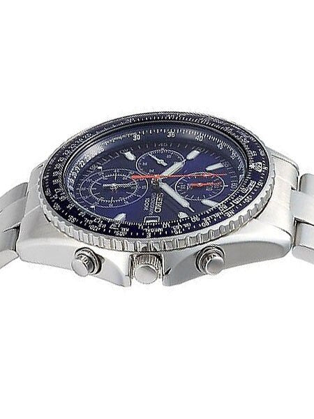 Seiko Flightmaster Quartz Chronograph with Stop-Watch, slide-rule