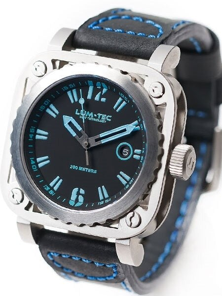 Lum-Tec G5 Watch with Sapphire Crystal and Skeletal Case Design #G5