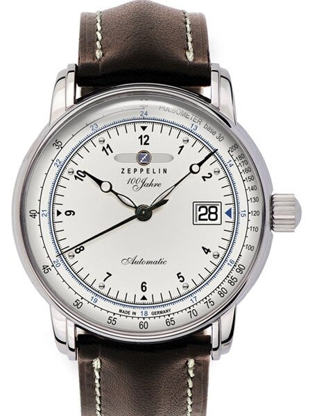 Graf Zeppelin Swiss ETA 2826-2, 25-Jewel Automatic, Big Date Watch #7664-1