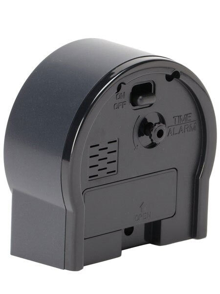 Seiko Alarm Clock with White Hands and Quiet-Sweep Second Hand #QHE084KLH
