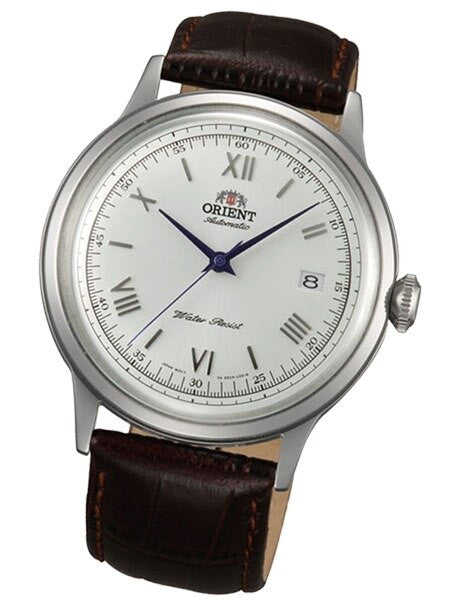 Orient Automatic Dress Watch with White Dial, Roman Numeral Markers #ER2400EW