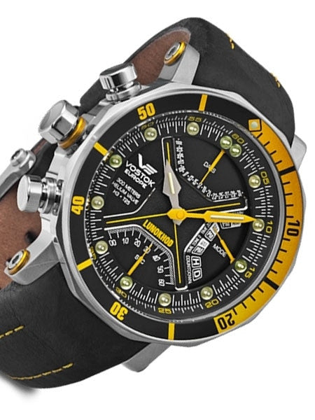 Vostok-Europe Lunokhod-2 Multi-Function Quartz Diver with Tritium Tubes #6205206