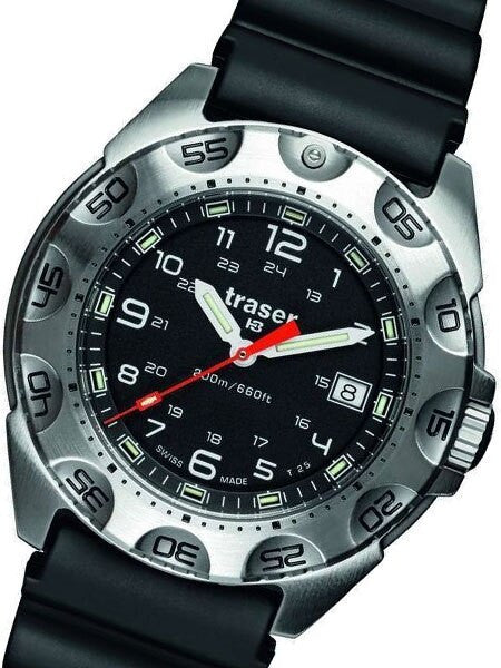 Traser Survivor Military Watch with Green Tritium Illumination and Sapphire Crystal #105471