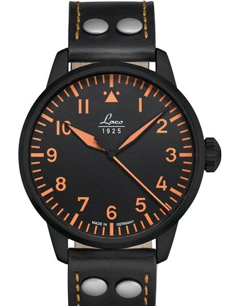 Laco Sorrento Type A Dial Automatic Pilot Watch with Sapphire Crystal #861965PVD