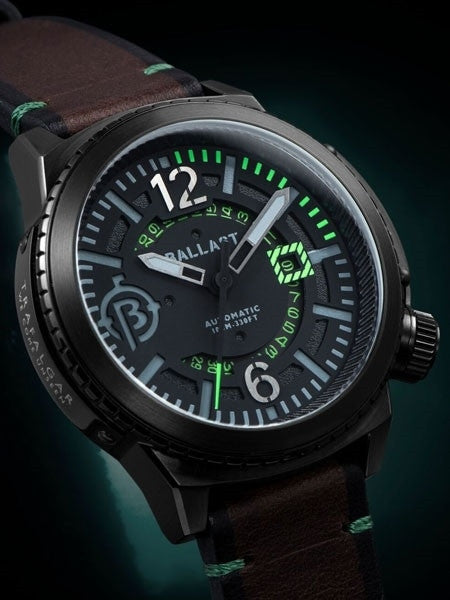 Ballast Trafalgar Automatic Watch with Unique Bezel System #BL-3133-06