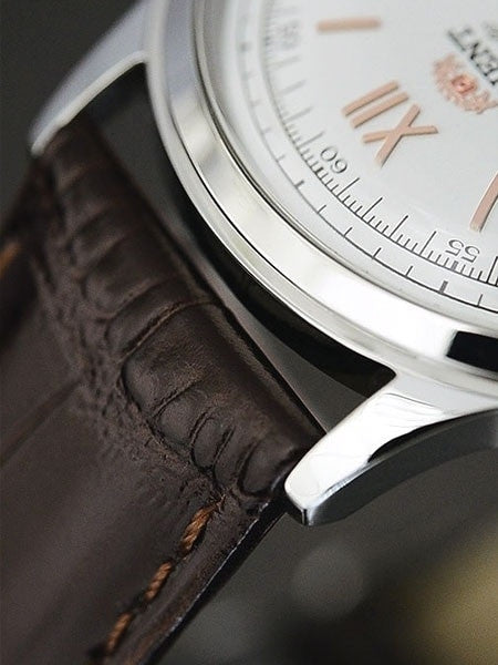 Orient Automatic Dress Watch with White Dial, Roman Numeral Markers #ER2400BW