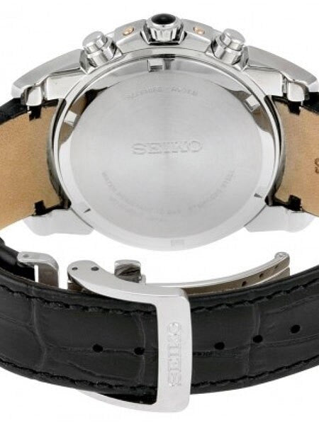 Seiko Le Grand Sport Solar Powered Chronograph with Stopwatch and Alarm #SSC379