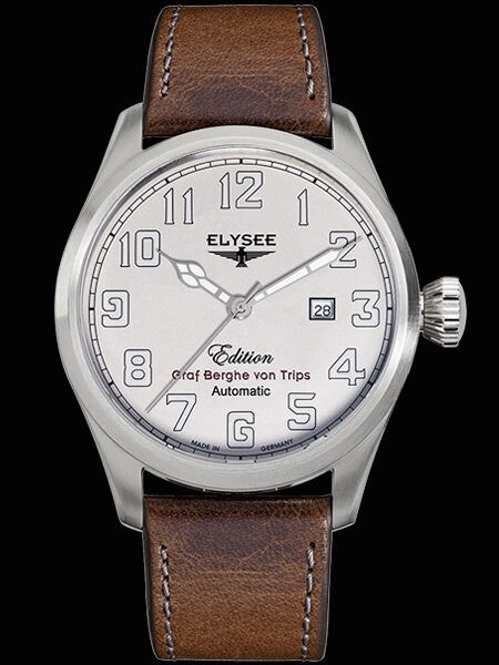 Elysee 46mm Hemmersbach Automatic Watch with Sapphire Crystal #38010
