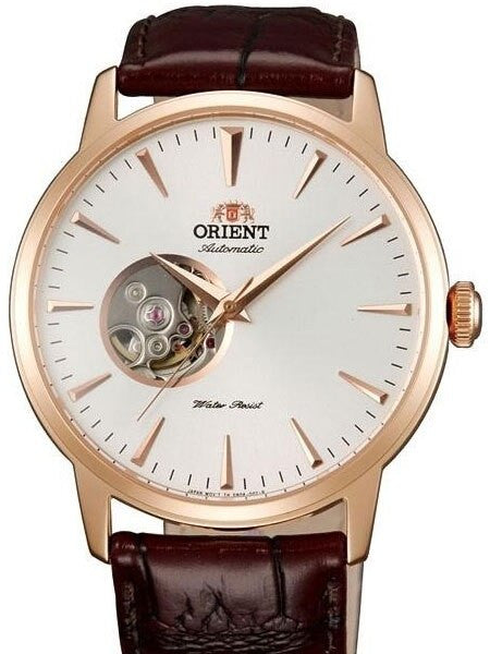 Orient Esteem 21-Jewel Automatic Dress Watch with Leather Strap #DB08001W