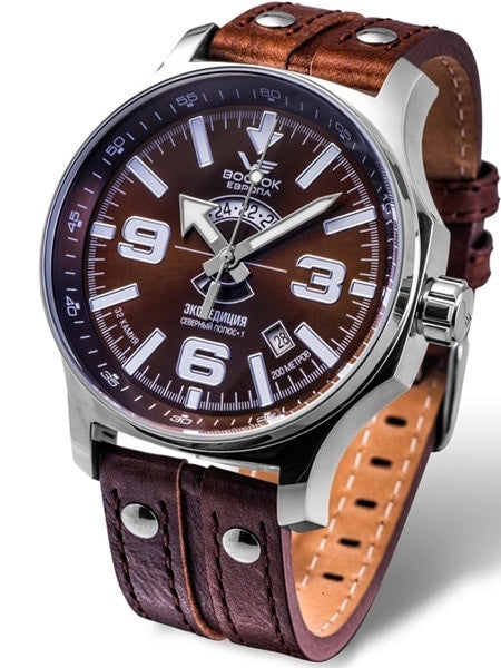 Vostok-Europe Expedition North Pole Automatic Watch with 24-hour Sub-Dial #5951274