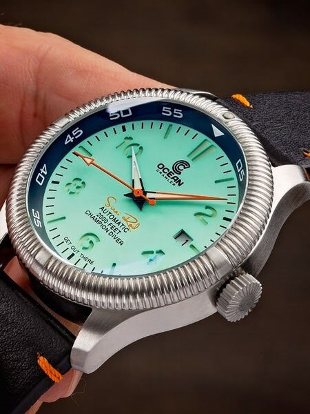 Ocean Crawler Champion Diver Swiss Automatic Watch with AR Sapphire Crystal #CD-231