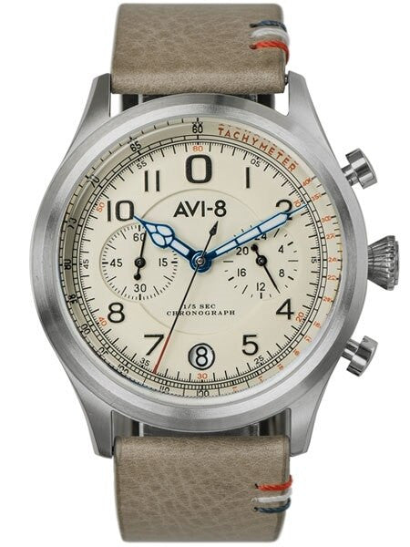 AVI-8 Flyboy Lafayfette Aviator Chronograph Watch #AV-4054-01