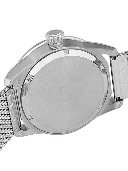 Citizen Eco-Drive Anthracite Dial Pilot Watch with Mesh Bracelet #AW1360-55F