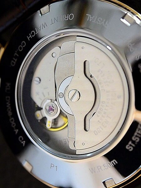 Orient Eminence Automatic Dress Watch with Open Heart, Sapphire Crystal #DW08002W