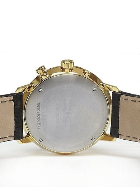 Graf Zeppelin Hindenburg Swiss Quartz Moonphase Calendar Watch #7038-1