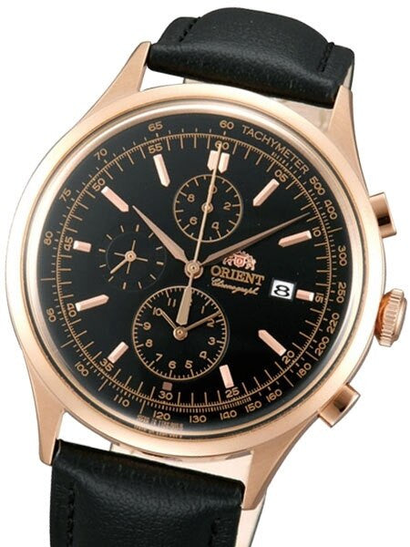 Orient Monterey Quartz Chronograph with 12-Hour Totalizer and Tachymeter #TT0V001B