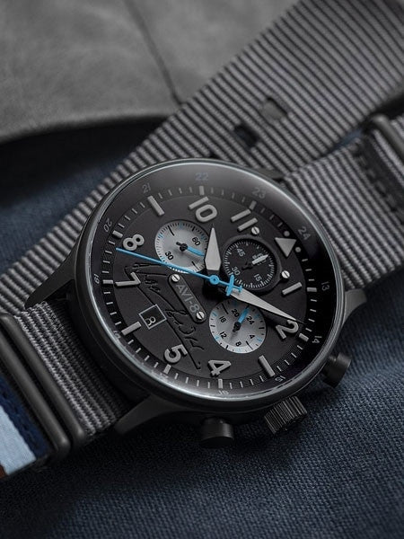 AVI-8 Hawker Hurricane Bader Chronograph Watch #AV-4072-03