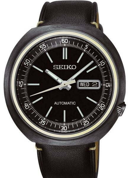 Seiko Recraft Automatic 24-Jewel Watch with a 44mm Turtle-Style Case #SRPC15K1