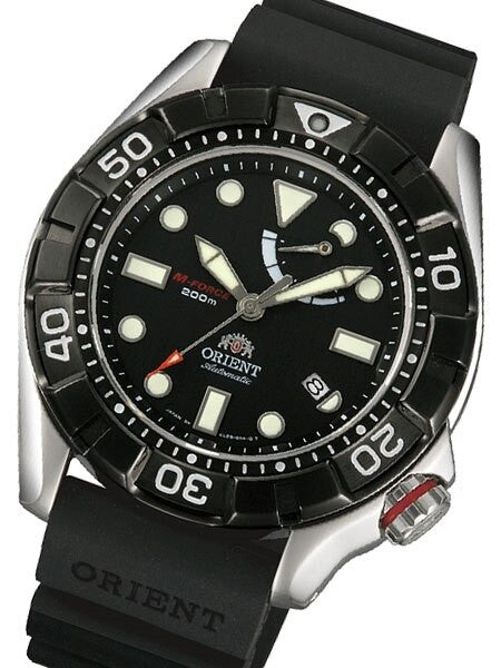 Scratch and Dent - Orient 46mm M-Force Air Diver Automatic with Power Reserve, Sapphire Crystal #EL03004B-SND1