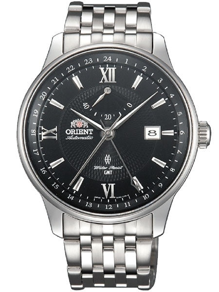 Orient Constellation Automatic GMT Watch with Power Reserve Meter and Sapphire Crystal #DJ02002B