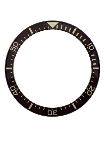 Black Sapphire Luminous Bezel Insert for Orient Triton-Neptune Watches #C23
