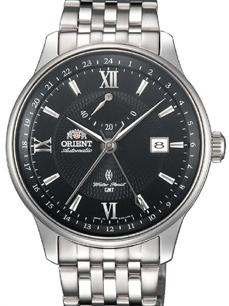 Orient Constellation Automatic GMT Watch with Power Reserve Meter and Sapphire Crystal #DJ02002B
