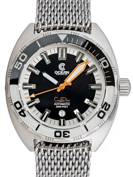 Ocean Crawler Core Diver Swiss Automatic Watch with AR Sapphire Crystal #CD-120