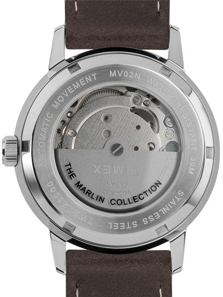 Timex 40mm Marlin 21-Jewel Automatic Watch with Black Dial #TW2T23000ZV