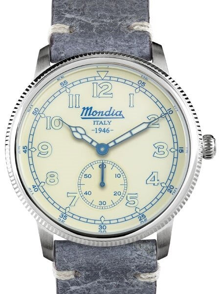 Mondia 1946 Quartz Watch with Coin-Edge Bezel #MI755SS-03BG-CP