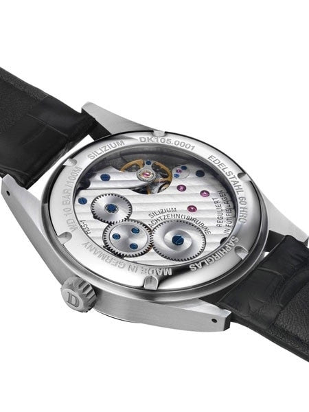 Damasko High-Beat Mechanical (Hand Wind) Watch with an Sunburst Blue Dial Dial #DK105-B