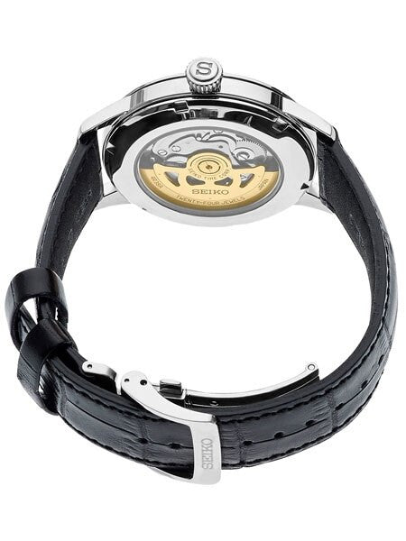 Seiko Presage Open-Heart, Cocktail Time Automatic Dress Watch with 40.5mm Case #SSA359