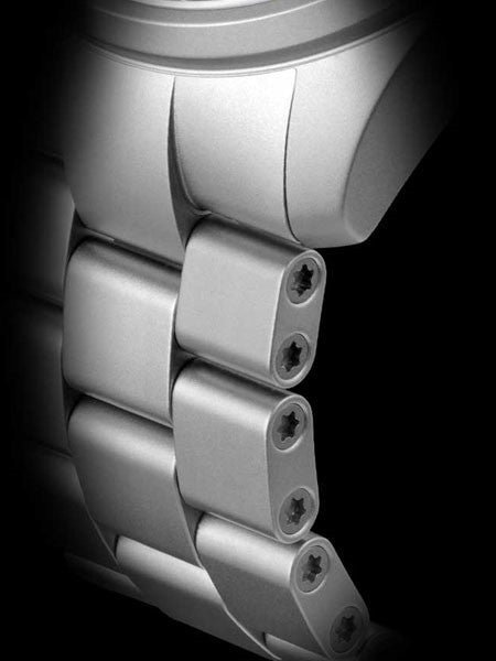 Damasko Ice-Hardened Stainless Steel Bracelet #DA4X-Steel (Curved End, 20mm)