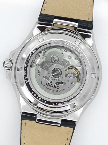 Seiko Coutura Automatic 24-Jewel Watch with an Open Heart Dial #SSA313