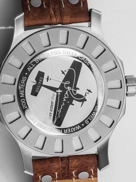 Vostok-Europe Jurgis Kairys SPECIAL EDITION Automatic Pilot Watch with SuperLuminova #5955334