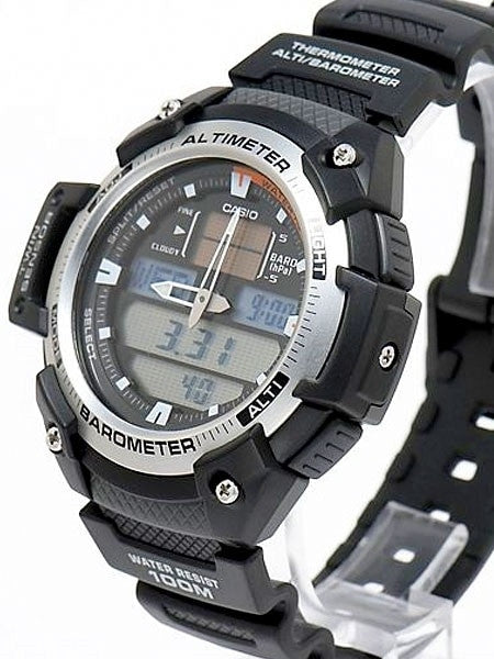 Casio Analog-Digital Altimeter/Barometer/Thermometer/Chrono and Alarm Watch #SGW-400H-1BV