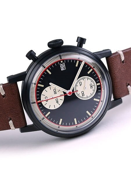 Undone Auta Two-Eye, MechaQuartz Chronograph with 60-Minute Stopwatch #Auta
