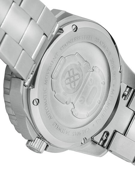 Melbourne Sorrento 200 Meter Automatic Dive Watch with White Dial, Blue Bezel #SO.42.A.3HN.03