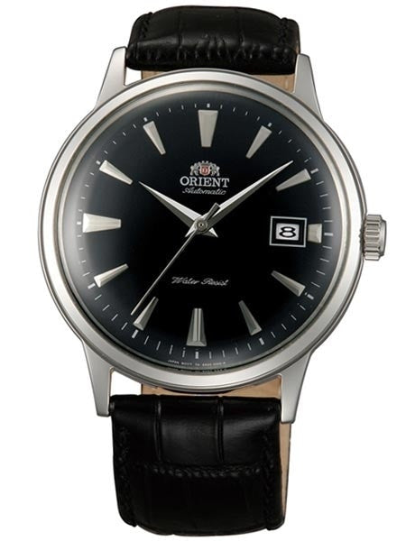 Orient Automatic Dress Watch with Black Dial, Applied Silver Hour Markers #ER24004B