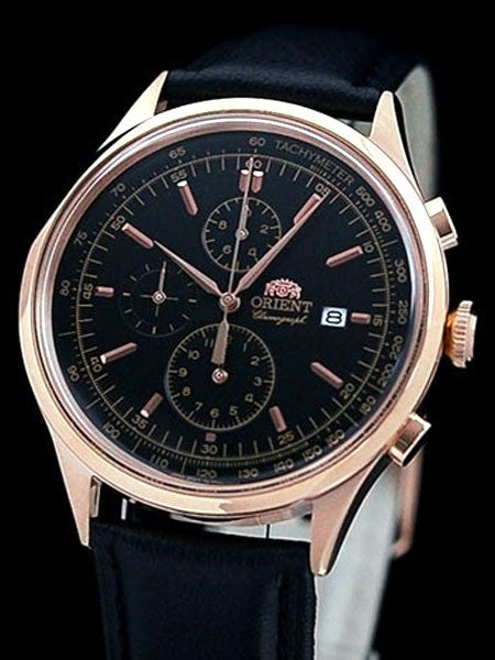 Orient Monterey Quartz Chronograph with 12-Hour Totalizer and Tachymeter #TT0V001B
