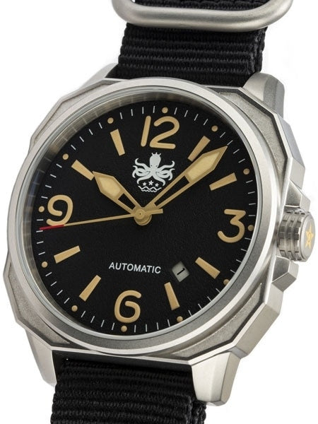 PHOIBOS Sentinel 200-Meter Automatic Watch with AR Sapphire Crystal #PY019C