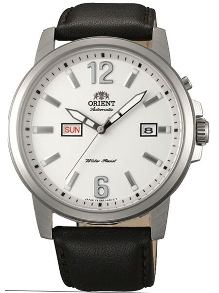 Orient 42mm Starfish Day and Date Automatic Watch with White Dial #EM7J00AW