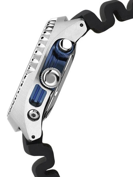 Seiko PADI Prospex Kinetic GMT Dual-Time Watch with Power Reserve Indicator #SUN065
